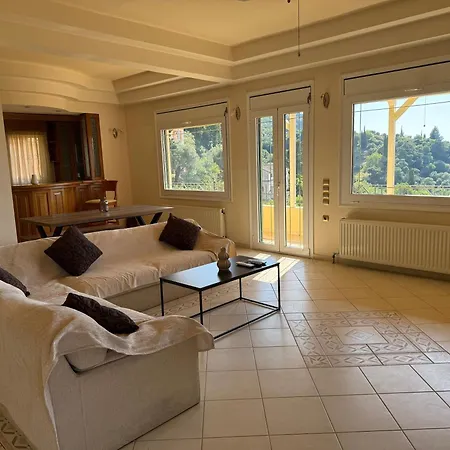 בית נופש Ilioni-corfu Luxe Living-modern 2br,2ba,close To The Sea Vátos